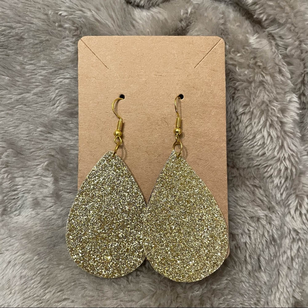 Handcrafted Faux Leather Earrings